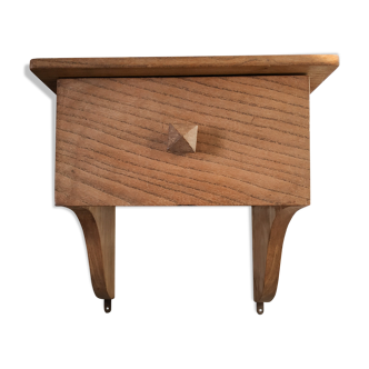 Old wooden wall console