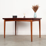 Teak table, danish design, 1970s, production: denmark
