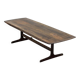 Grande table basse en palissandre Fristho, design hollandais, pour Topform, années 1970