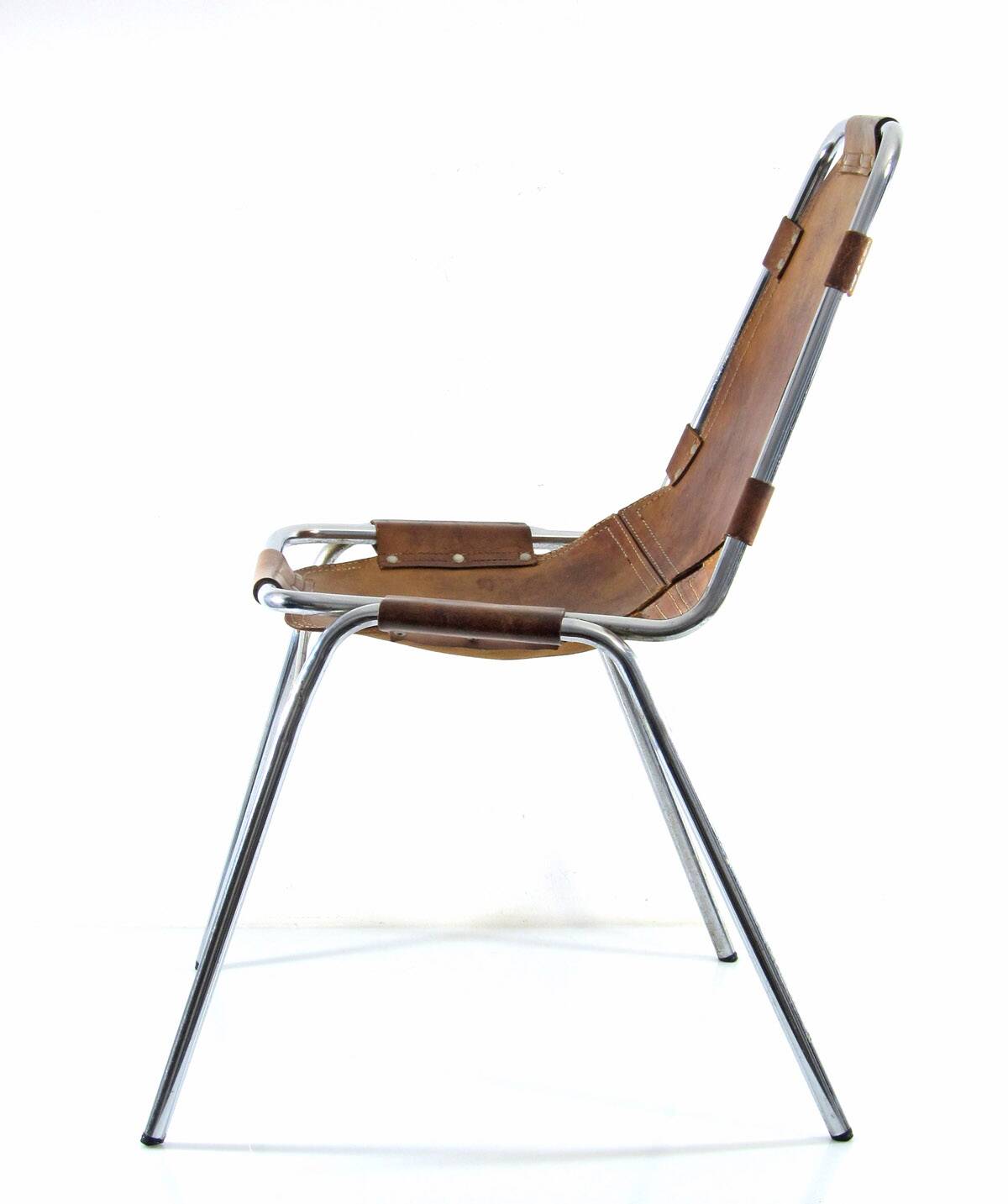 Chaise en cuir Les Arcs de Charlotte Perriand