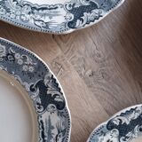 4 large Victoria Maestricht plates