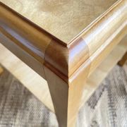 Swedish modern birch side table, late 20th century
