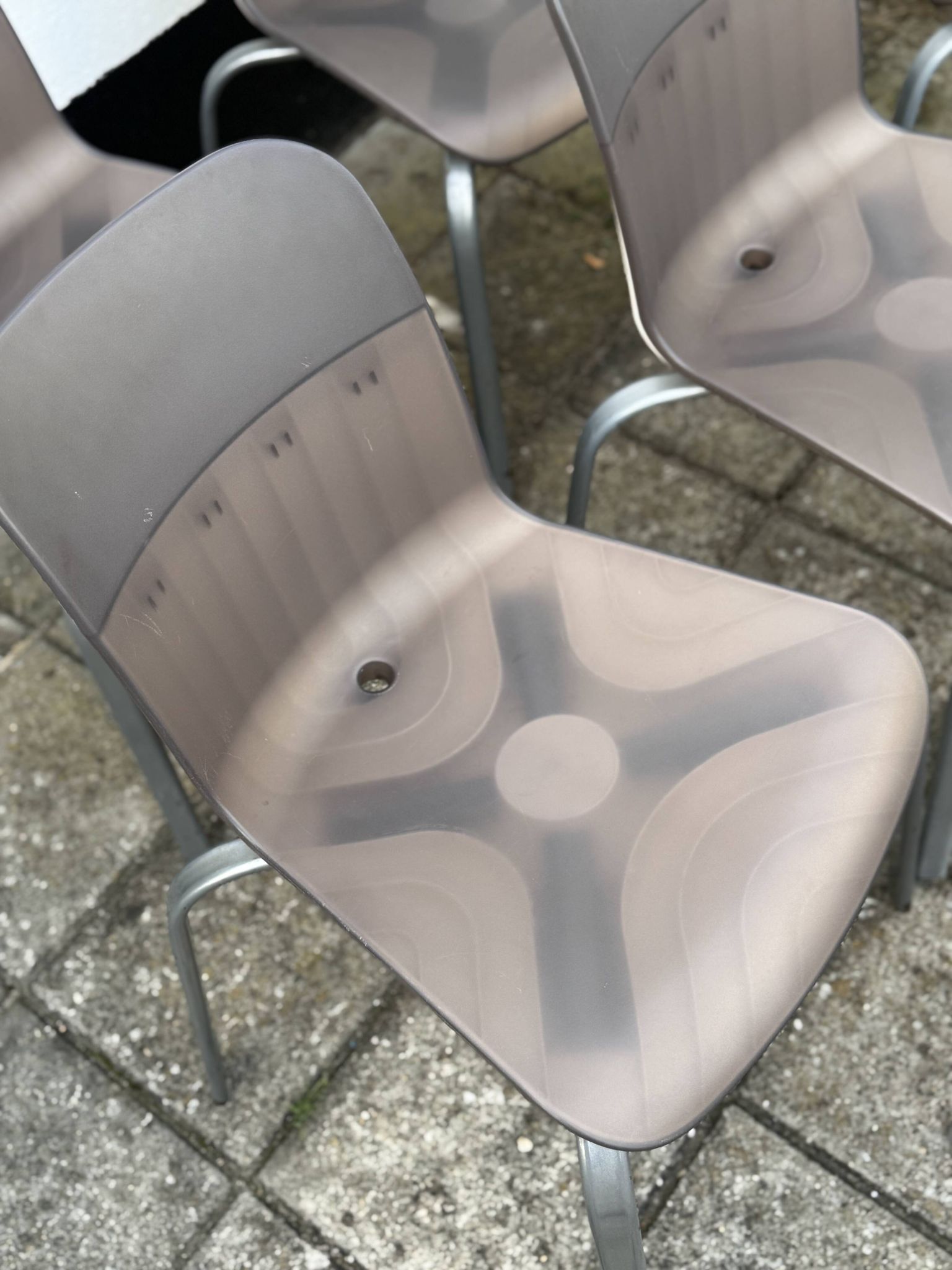Lot de 7 chaises Ikea PS par Ehlen Johannson