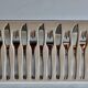 Service de couverts à poisson vintage pour 6 personnes - WMF - acier inoxydable - Made in Germany