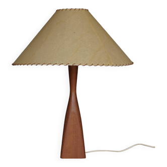 Scandinavian Teak Table Lamp, 1960s