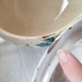 Iron earth soup tureen Faïenceries de Lyon