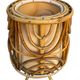 Set of 3 rattan lamps from the 1960s France
