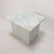 Table basse ou d’appoint en marbre italien, années 1980