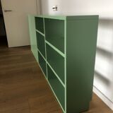 Green Console with shelfs