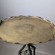 Japanese Art Nouveau bronze and brass table with dragonfly, 1920s