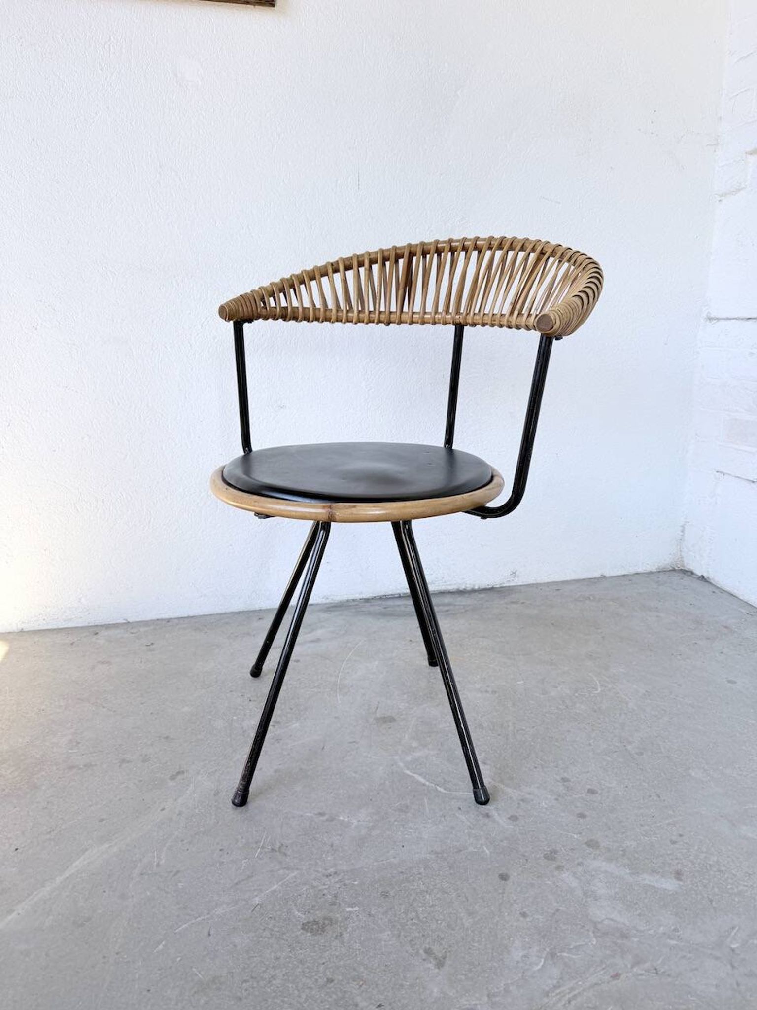 Rattan chair Dirk Van Sliedregt