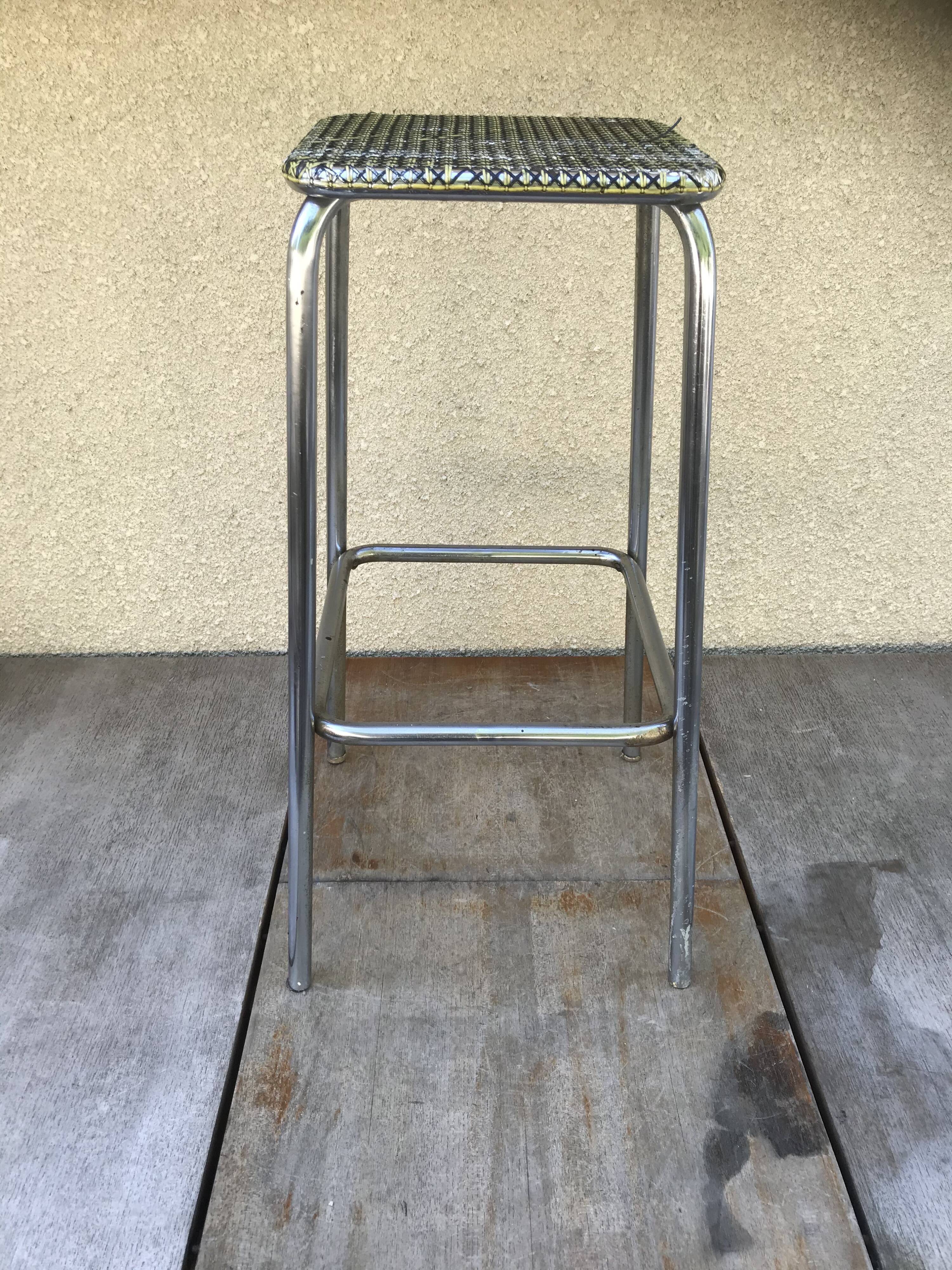 Ancient metal stool