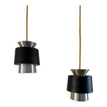 Vintage Danish set of 2 pendants - Tivoli style lamp