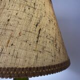 "Héritage 70" lamp in green glazed ceramic