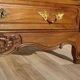 Commode en noyer Louis XV avec miroir
