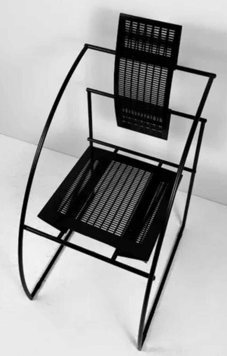 Quinta Chair Design Mario Botta Edition Alias 1980's