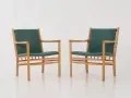 Beech armchair, Danish design, 1970s, designer: Erik Ole Jørgensen, manufacture: Tarm Stole & Møbelfabrik