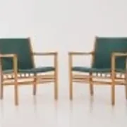 Beech armchair, Danish design, 1970s, designer: Erik Ole Jørgensen, manufacture: Tarm Stole & Møbelfabrik