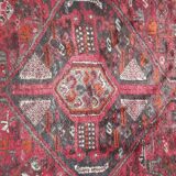 Large Tribal Qashqai Rug (Iran) – 343 x 237 cm