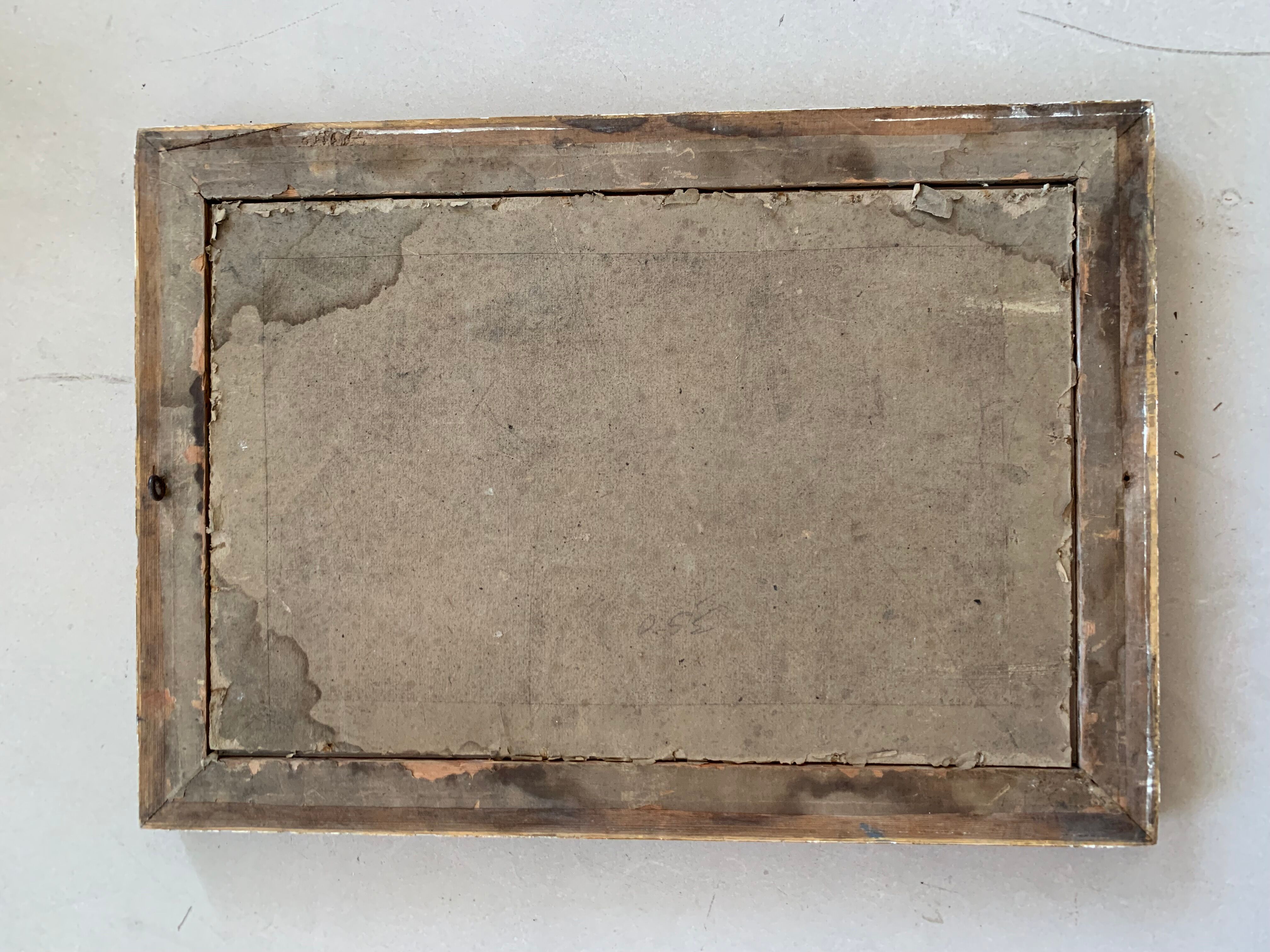 Old gold frame 47x33cm