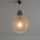 Vintage 1970s Peill and Putzler bubble glass pendant light