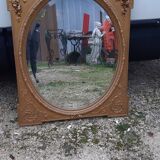 Mirror wood and stuc gilded 19 th