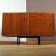Small Enfilade Jacqueline Lecoq & Antoine Philippon in Vintage Mahogany 1960