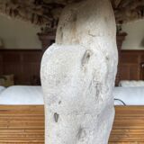 Raw stone lamp