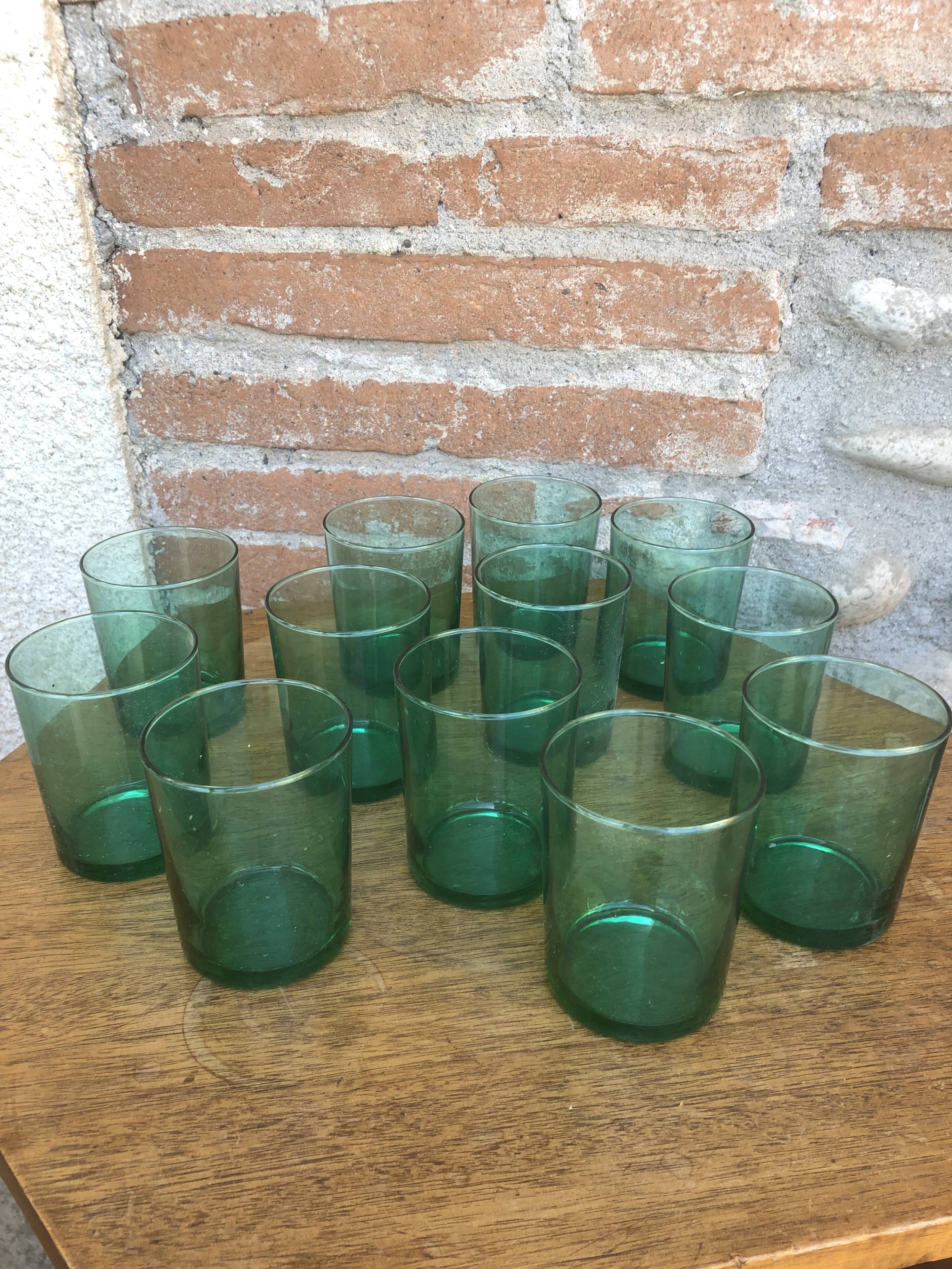Lesieur glass lot