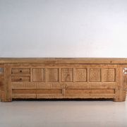 Antique carved buffet in fir wood – China, circa 1930