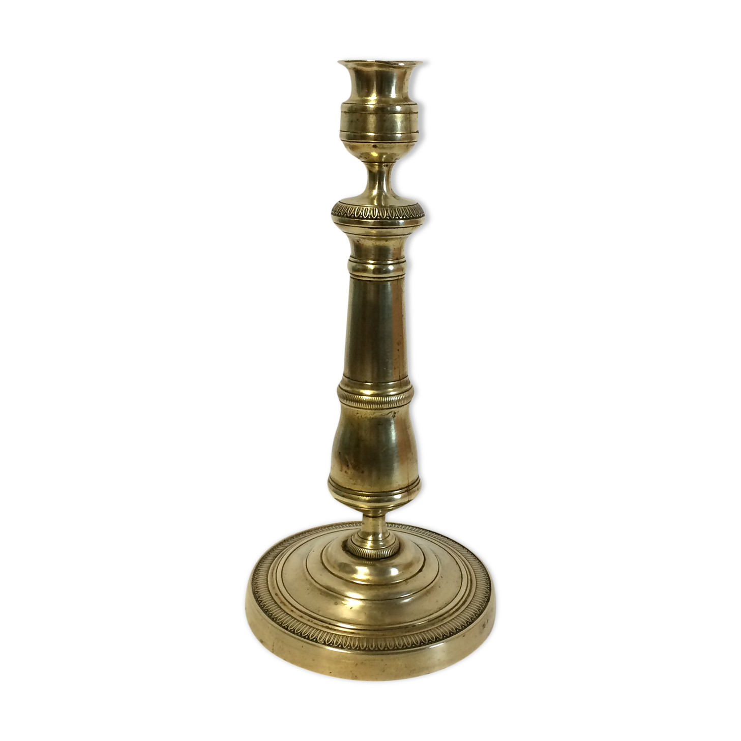 Brass candlestick