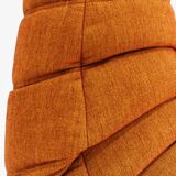 Ligne Roset Togo 2 seater sofa orange by Michel Ducaroy