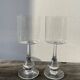 Verres à pied en cristal Baccarat