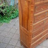 Louis XVI period walnut chest of drawers from the 18th century