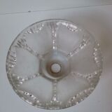 Vintage molded glass globe lamp shade