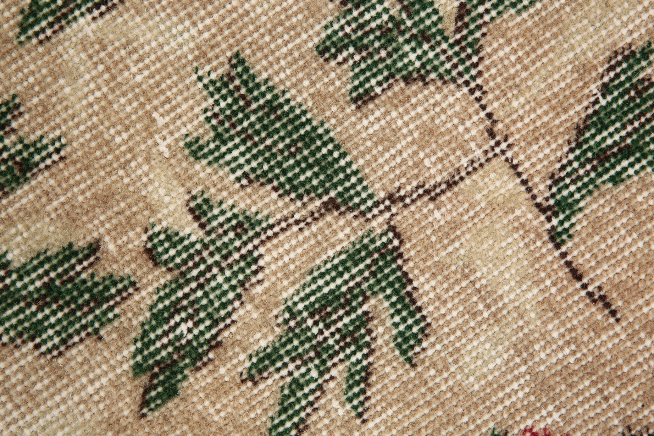 2x9 Vintage Floral Runner Rug, 77x271Cm