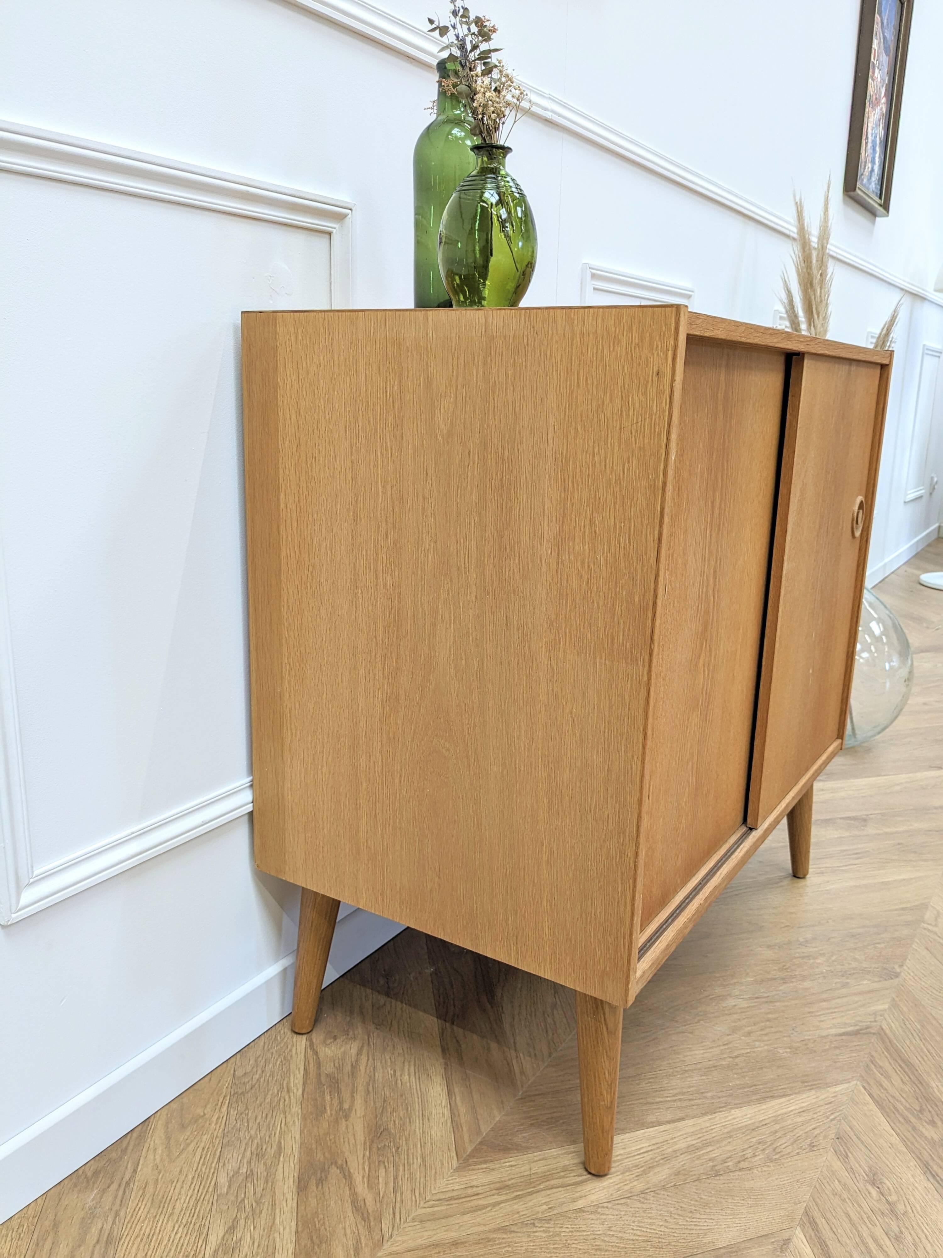 70s oak sideboard