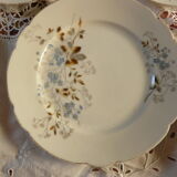 10 assiettes dessert porcelaine xixème