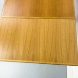 Danish Extendable Oak Dining Table, 1960s