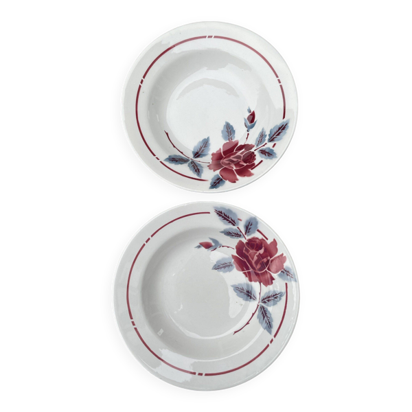 2 assiettes Moulin des Loups