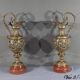 Pair of bronze ewers, art nouveau – 1910