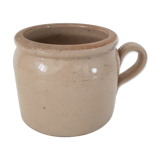 Old terracotta butterpot