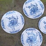 Service set in SG porcelain, Louis XV model.