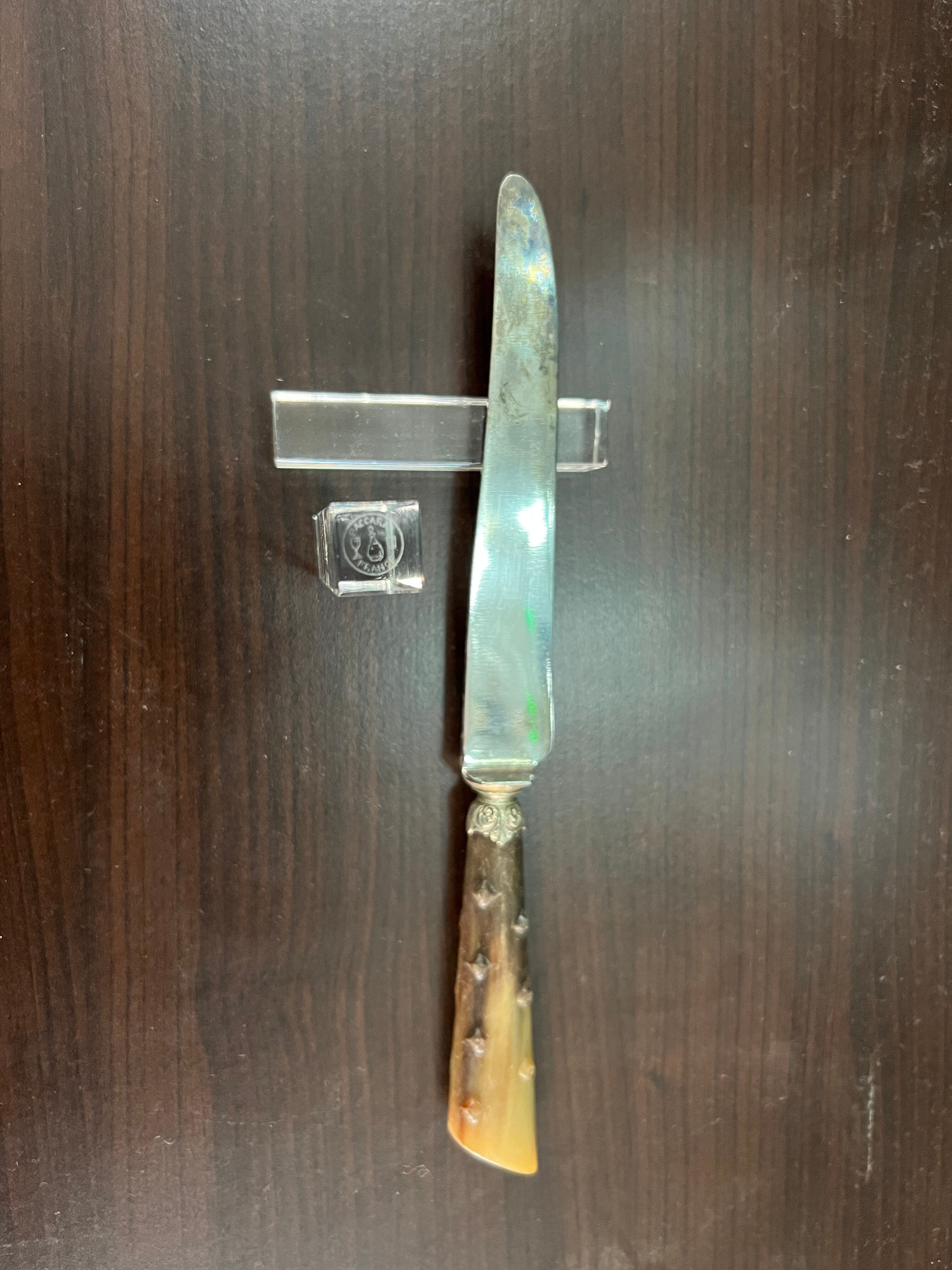 Lots of 11 BACCARAT knife holders