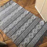 Cotton woven carpet 110x75cm