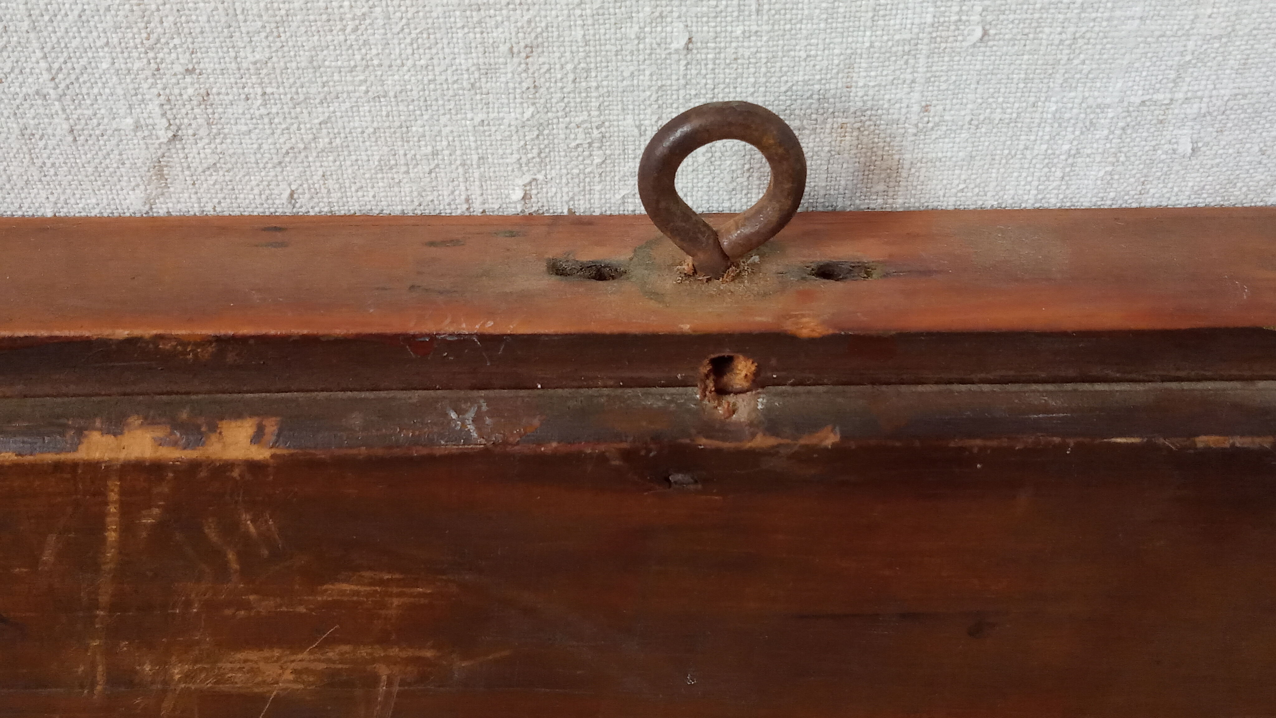 Miroir biseauté ancien 56×42 cm