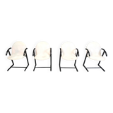 Postmodern dining chairs, 1980s