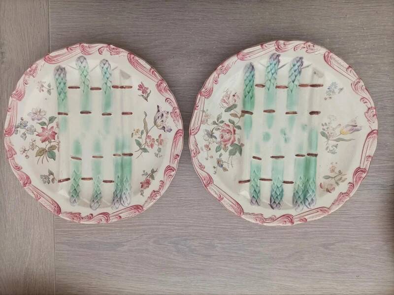 Longchamp asparagus plate