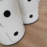 Paire de chevets kartell