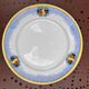 plate + 4 side plates Boch Freres La Louviere Decor